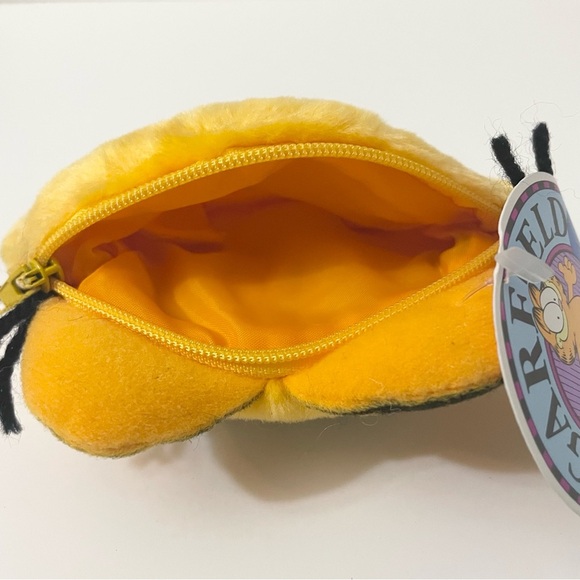 Vintage 90s Garfield Plush Pouch Daniel & Co Sweet Sixteen - Picture 9 of 13